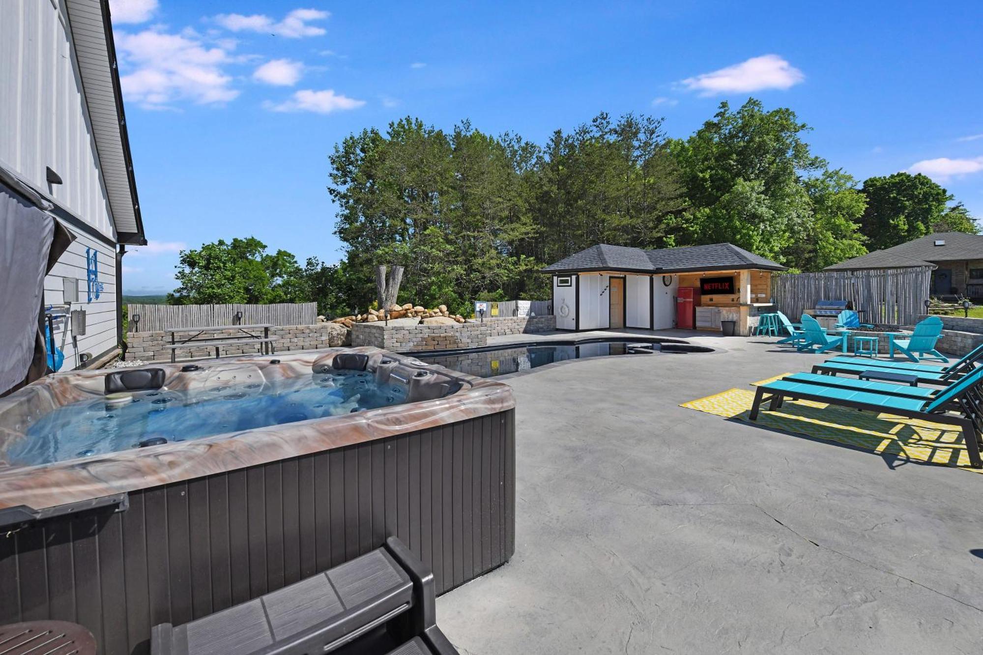 H2Oasis Incredible Pool Retreat With Mountains Views! Villa Sevierville Eksteriør billede